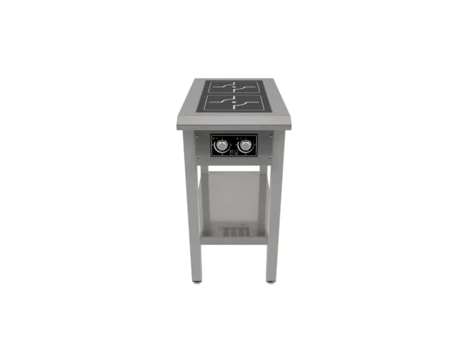 Induktionskogebord 2 zoner 310x310 2x 5kW Large NORQI MADE IN DENMARK