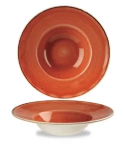 Stonecast Spiced Orange pastatallerken 24cm, Churchill