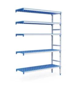 Køle-/fryserumsreol m/5 hylder vinkelmodul 1015 x 555 x 1750 mm, Pujadas