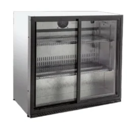 Backbar with 2 sliding doors from Coldera, DISCONTINUED