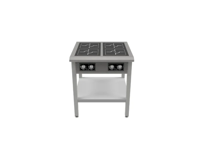 Induktionskogebord 4 zoner 310x310 4x 5kW Large, NORQI MADE IN DENMARK