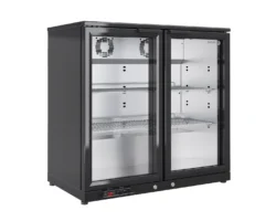 EERMU-2, Backbar i sort, 214 liter - Fagor