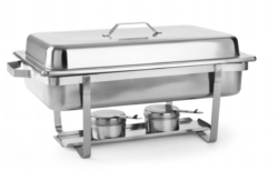 Chafing dish inkl. 1x 1/1-65 mm GN container