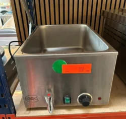 bain marie fra GGG, Brugt - 14 dages garanti. Du kan tilkøbe 12 mdr. for 799 kr.