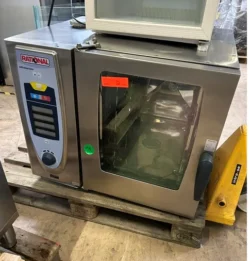 6 stiks ovn fra rational, brugt, Brugt - 14 dages garanti. Du kan tilkøbe 12 mdr. for 799 kr.