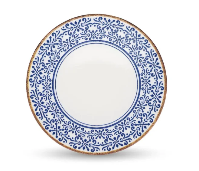 Blue Azul flad tallerken Ø32 cm, Fine Dining