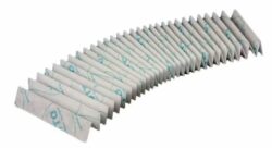Cellulose particle filter til VITO 50 og VITO 80 kasse med 100 stk