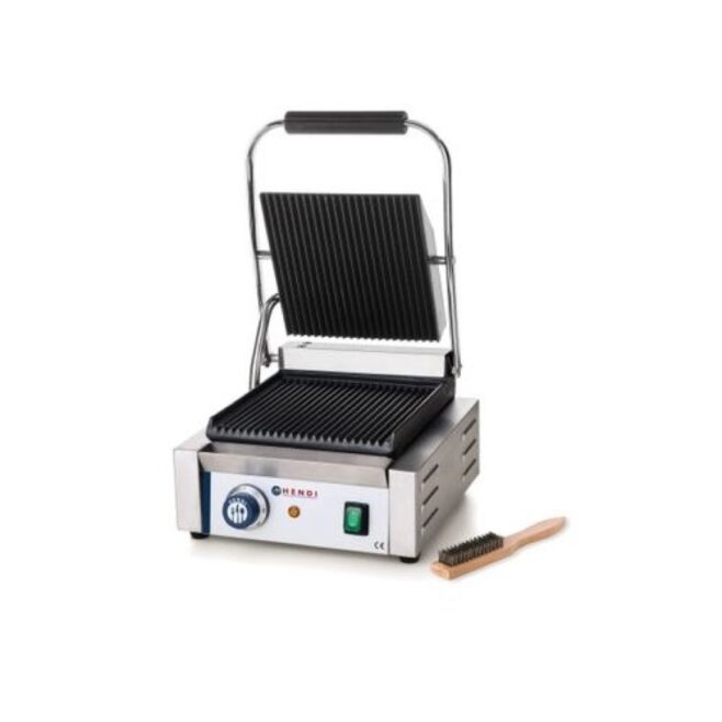Klemgrill single rillet top og bund, Hendi
