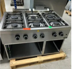gas kogebord fra Basic, Brugt, Dexion - MBM KPCU000002 - 14 dages garanti. Du kan tilkøbe 12 mdr. for 799 kr.