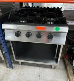 kogebord til gas med 4 zoner, Brugt - 14 dages garanti. Du kan tilkøbe 12 mdr. for 799 kr.
