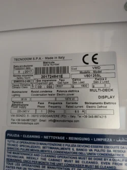kølereol fra tecnodom, brugt - 14 dages garanti. Du kan tilkøbe 12 mdr. for 799 kr.