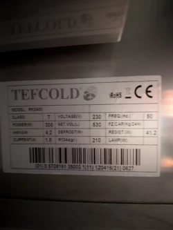 køleskab fra vibocold, brugt - 14 dages garanti. Du kan tilkøbe 12 mdr. for 799 kr.