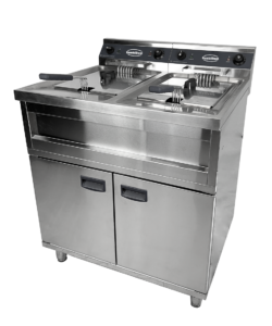 Friture 2x 12 L gulvmodel 2x 9 kw, BASIC BY COMBI