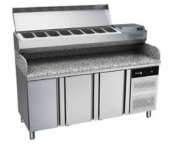 Pizzadisk 3 låger 60x40 plader, Fagor CCP