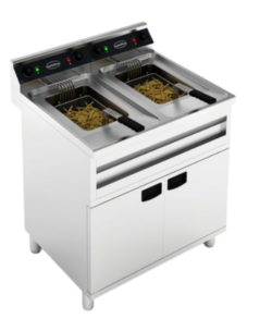 Friture 2x 12 L gulvmodel 2x 9 kw, BASIC BY COMBI