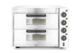 Pizzaovn Kompakt m 2 etager, Hendi