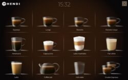 Automatisk kaffemaskine med 17 programmer, Hendi